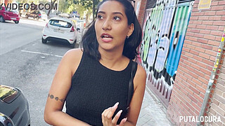 PutaLocura - Colombian big ass PrisAngel is caught by Torbe and rides his cock