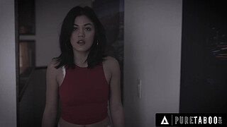 PURE TABOO Lustful Teen Kendra Spade Offers Her Virgin Ass To Her Stepbrother Small Hands