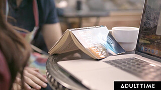 ADULT TIME - Mature MILF Syren De Mer Takes HUGE CUMSHOT After Blind Date With Stud! FULL SCENE