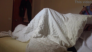 A Muslim maid is disturbed when a French guest shows his big black cock