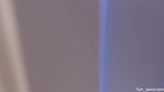 "Sharing is caring". Stepmother shares the hotel bed and her ass with a stepson