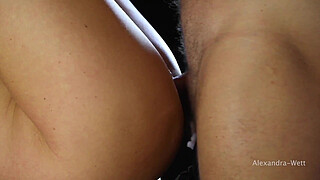 CLOSE UP! Squirt pussy twitching from orgasm!