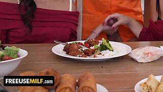 My StepMom & StepSis Let Me Free Use Their Perfect Tight Pussies ~ FREE USE