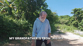 Oldest granpa ever with a dick that doesn't exist in humans world