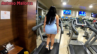 Huge Ass Brazilian Slut Gets Fucked in the Gym Hard