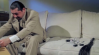 When the rich wants to play, The submissive little whore is cruelly used. Part 1.