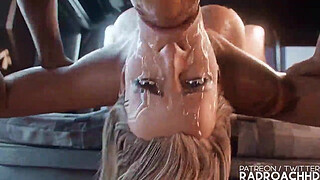 hardcore futa blow job