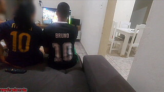 I had sex with my husband's friend because of a bet, I got horny and ended up doing DP with both of them