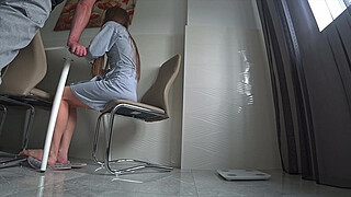 Cheating in a relationship. Wife fucks a friend while her husband is at work...