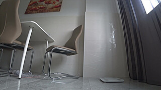 Cheating in a relationship. Wife fucks a friend while her husband is at work...