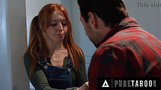 PURE TABOO He Shares His Petite Stepbae Madi Collins With A Social Worker To Keep Their Secret