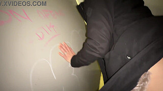 Anal in Public Restroom and Blowjob in Parking Garage