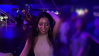 Picked up a student and fucked her in all holes in the toilet of a night club