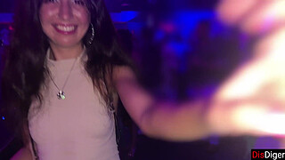 Picked up a student and fucked her in all holes in the toilet of a night club