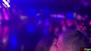 Picked up a student and fucked her in all holes in the toilet of a night club