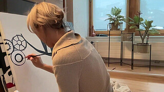 Painting My Studio ART