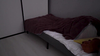 Stepson and stepmother during thunder.