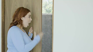 Busty MILF Natasha Nice Caught Her MILF's Best Friend Fucking her Stepson