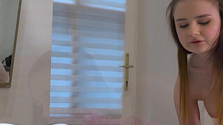 College girl pussy gets hard fuck from horny grandpa