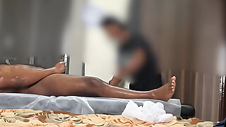 Happy ending caught in hidden cam