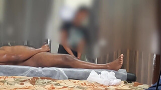 Happy ending caught in hidden cam