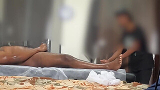 Happy ending caught in hidden cam