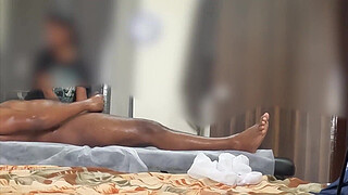 Happy ending caught in hidden cam