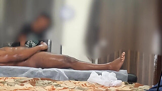 Happy ending caught in hidden cam