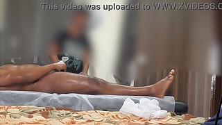 Happy ending caught in hidden cam