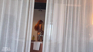 Business retreat hookup with my big titty boss