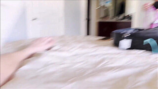 Big Step Sister Has to Share Bed on Vacation - Kali Roses - Family Therapy - Alex Adams