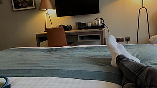 Hot Stepmom And Son Share a Bed In A Hotel