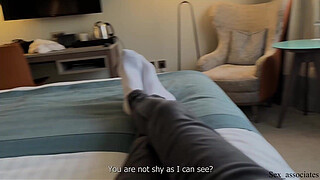 Hot Stepmom And Son Share a Bed In A Hotel