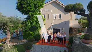 TUSHY Cute Petite Blonde Claire Gets DPed At Hotel Vixen