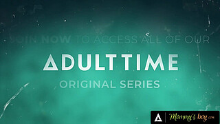 MOMMY'S BOY - Hot Curvy MILF Knows How To Make Her Hung Stepson Happy