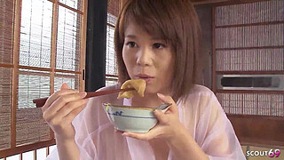 Boy seduce Biggest natural Tits Japanese Step-Mom to Uncensored JAV Creampie Fuck