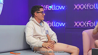 Shy BIG COCK Pipeboy SEXMEX Porn Mansion winner fucks little Colombian in XXXfollow Sessions #5 Podcast - Dani Ortiz