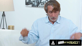 OUT OF THE FAMILY - Newly married Girl Rebecca Vanguard Gets A Naughty Massage From Her In-Laws