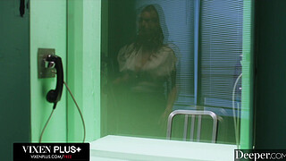 Deeper. Stacked Blonde Good-Girl-Gone-Bad Angie Faith Gets Fucked Doggystyle