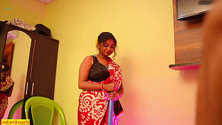 Boss Fucking my Beautiful Village Wife! With clear audio