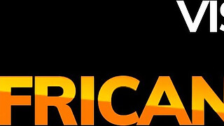 Beautiful black girl starts shy and goes wild at modeling casting call!