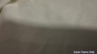 58y old man with overfucked blue dick takes ANAL virginity from 18 y old Asian beauty