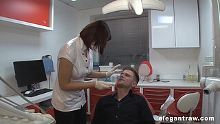 MILF Pornstar Anna Polina Fucks the Dentist