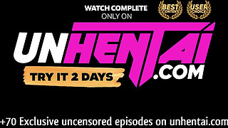 Hot MILF Saleswoman Fucks a Young Man in Public - Hentai Uncensored [Subtitled]