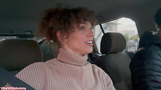 Stepmom Gives Stepson First Public Bathroom Fuck