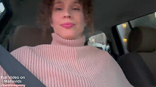 Stepmom Gives Stepson First Public Bathroom Fuck