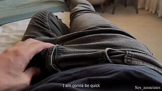 Stepmom shares the bed and her ass with a stepson