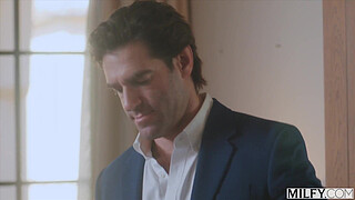 Milfy Naughty Serenity Fucks Young Stud While Hubby Watches