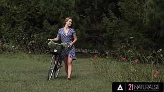 21 NATURALS - Gorgeous Redhead Kaisa Nord Enjoys Getting Her Tight Pussy Fucked Under The Sun