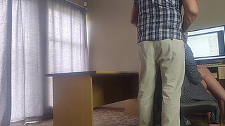 BOSS LEVEL : caught fucking the secretary for a pay raise